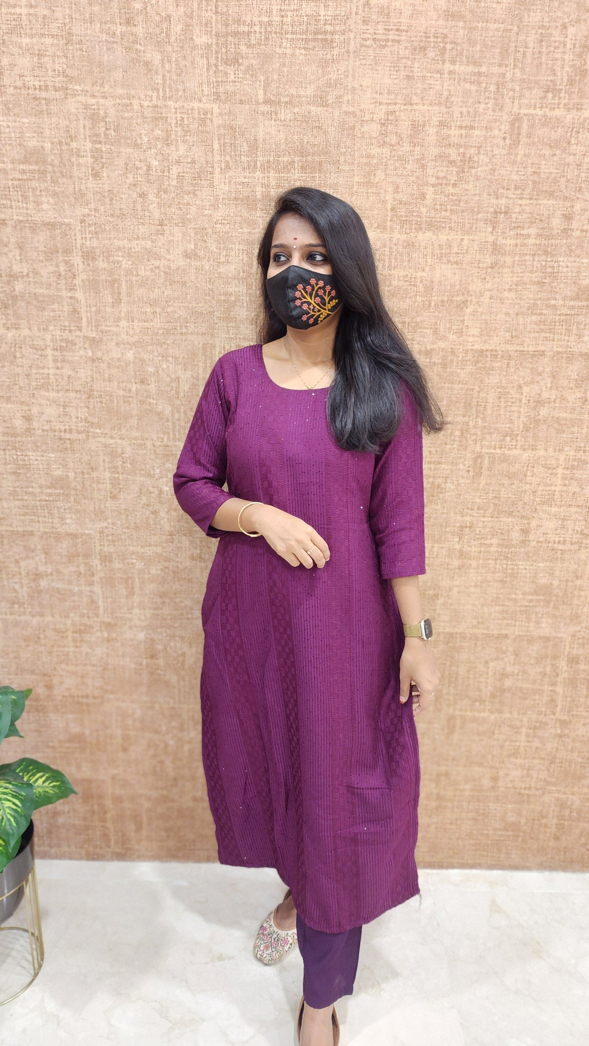 Ethnic Cord set (9284)c4