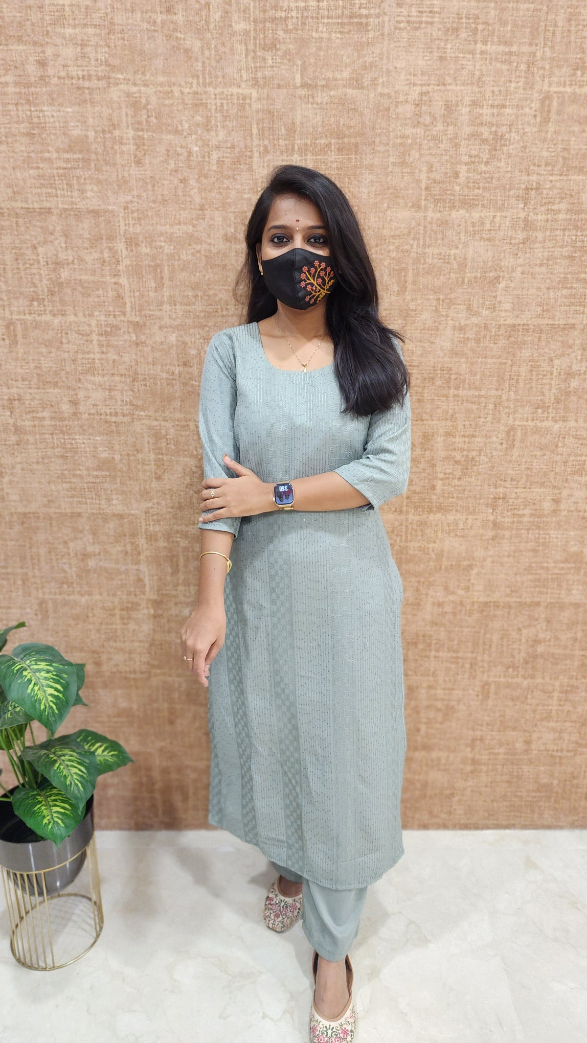 Ethnic Cord set (9286)c3