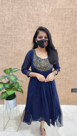 Festive Sale-Handwork kurti (9322)