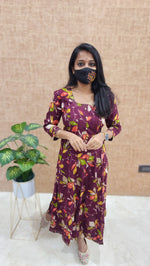 Panel Cut Anarkali (9366)c