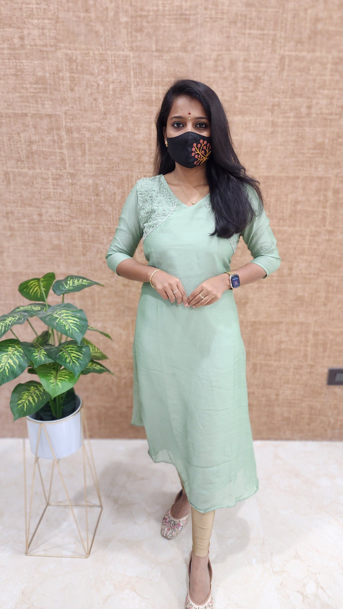 Handwork Kurti -Party wear Kurti (9302)
