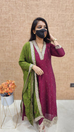 *Festive Set-Anarkali Salwar Set (9350)c