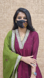*Festive Set-Anarkali Salwar Set (9350)c