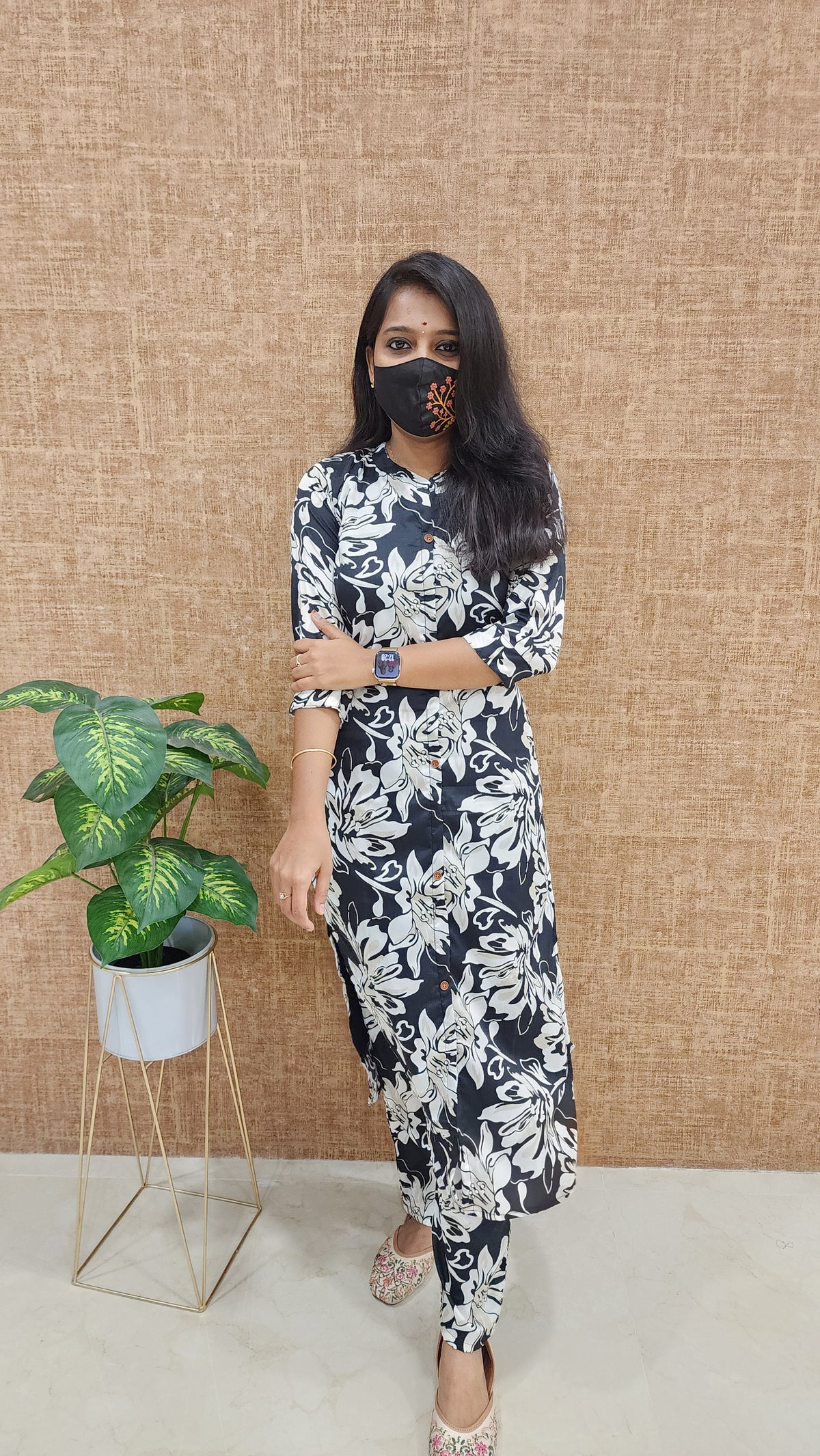 Cord set (pant & top) (9370)