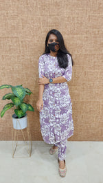 Cord set (pant & top) (9372)