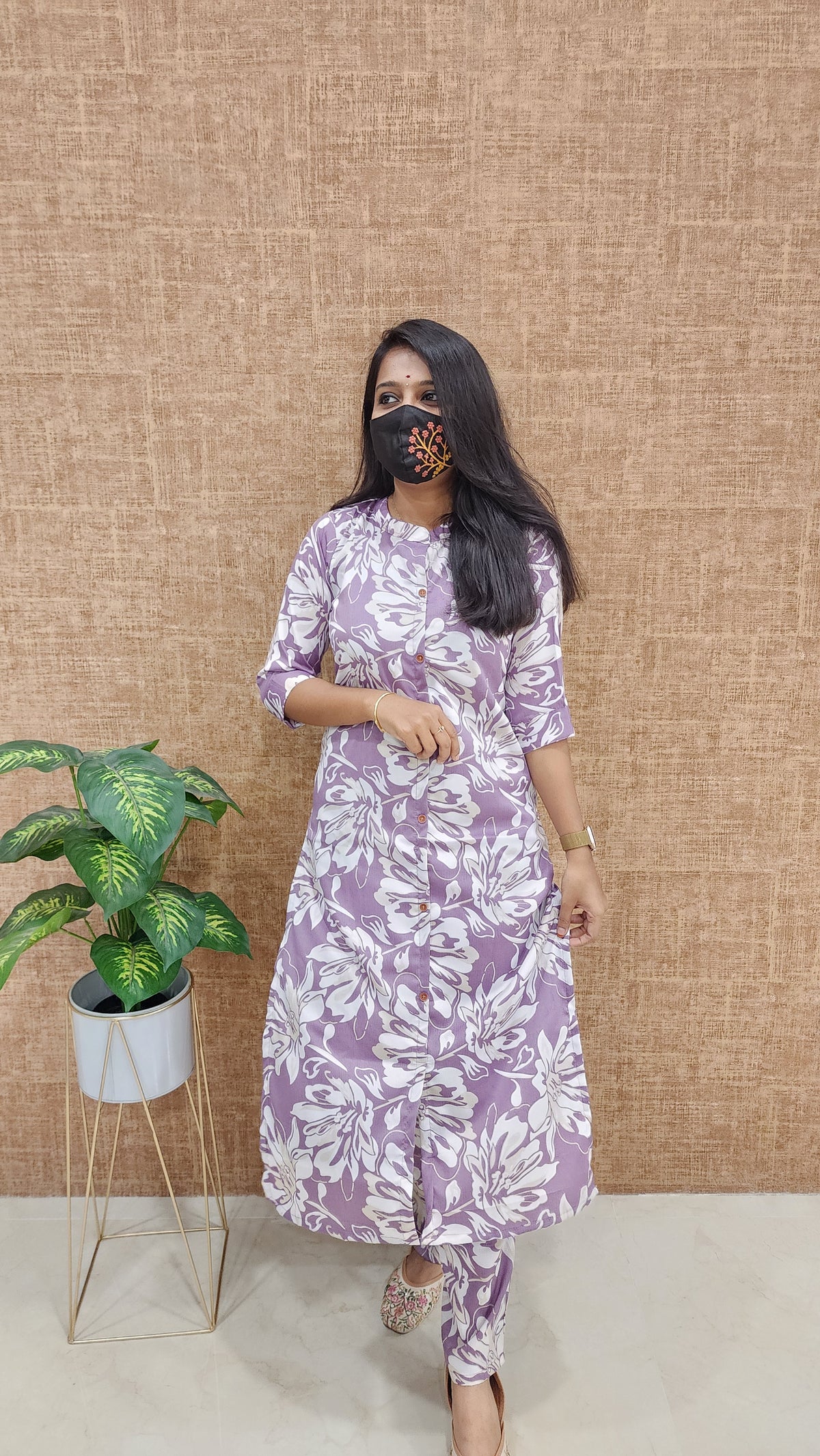 Cord set (pant & top) (9372)