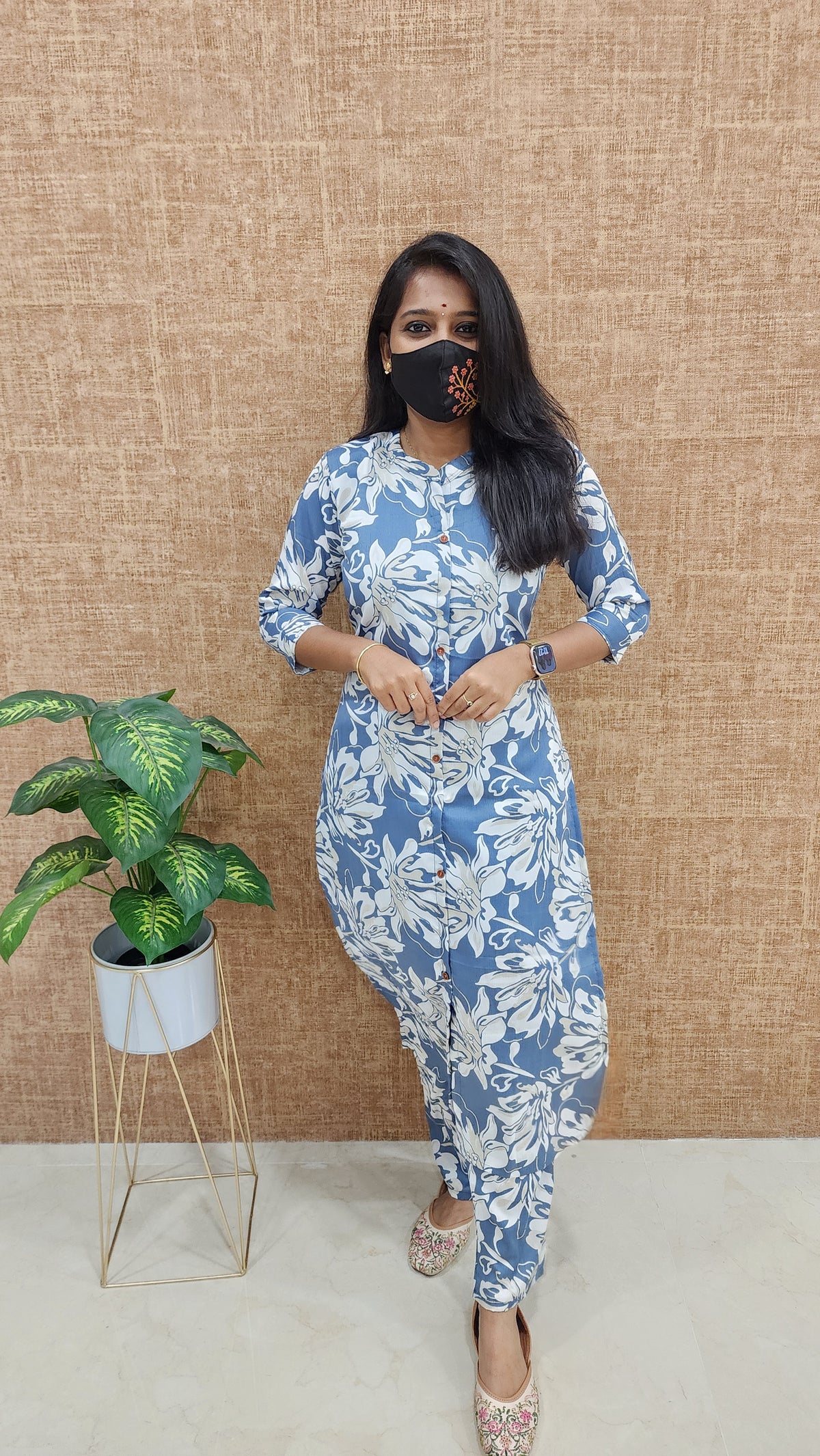 Cord set (pant & top) (9373)