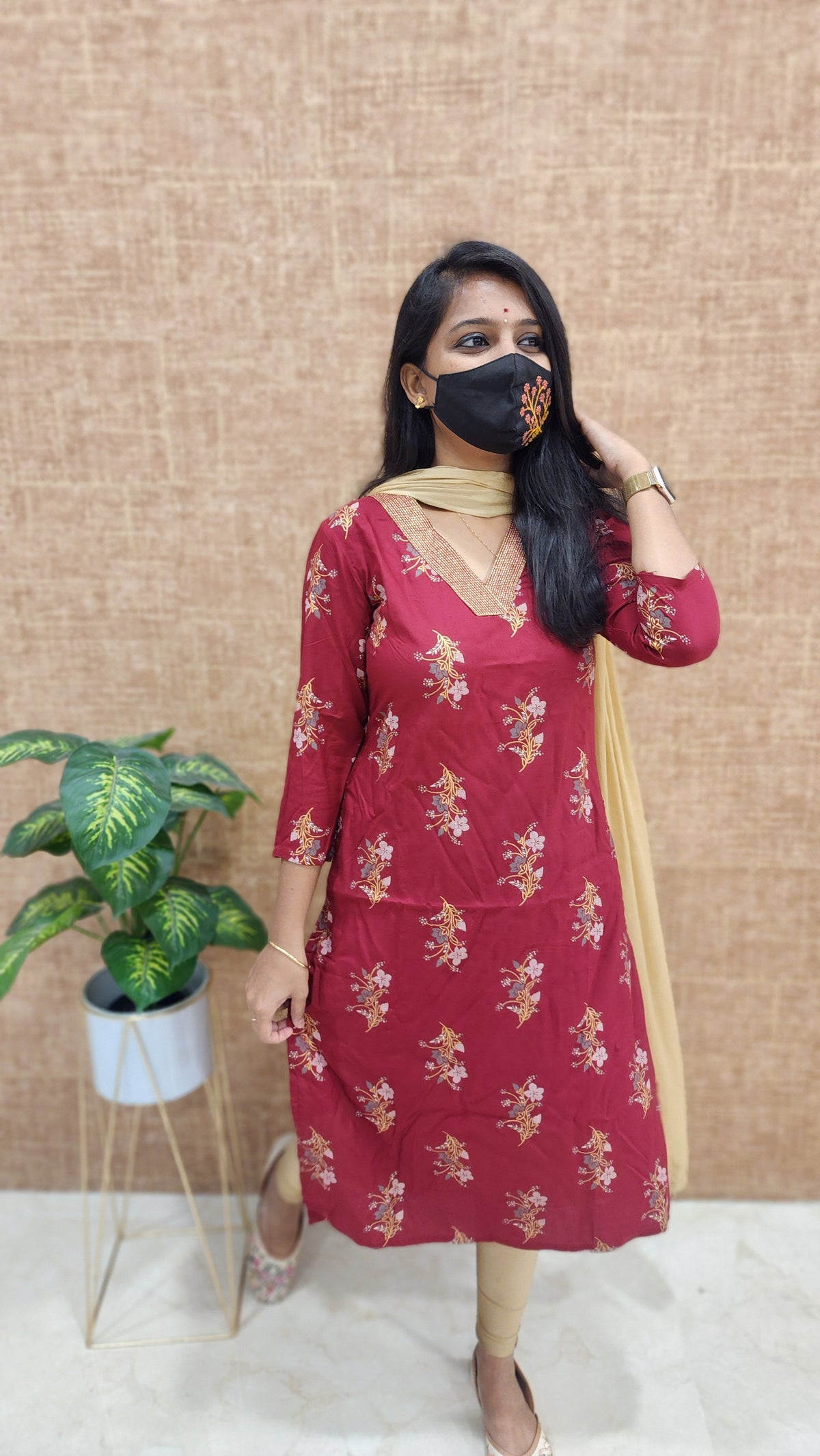 Office Wear - Embroidery (9386)