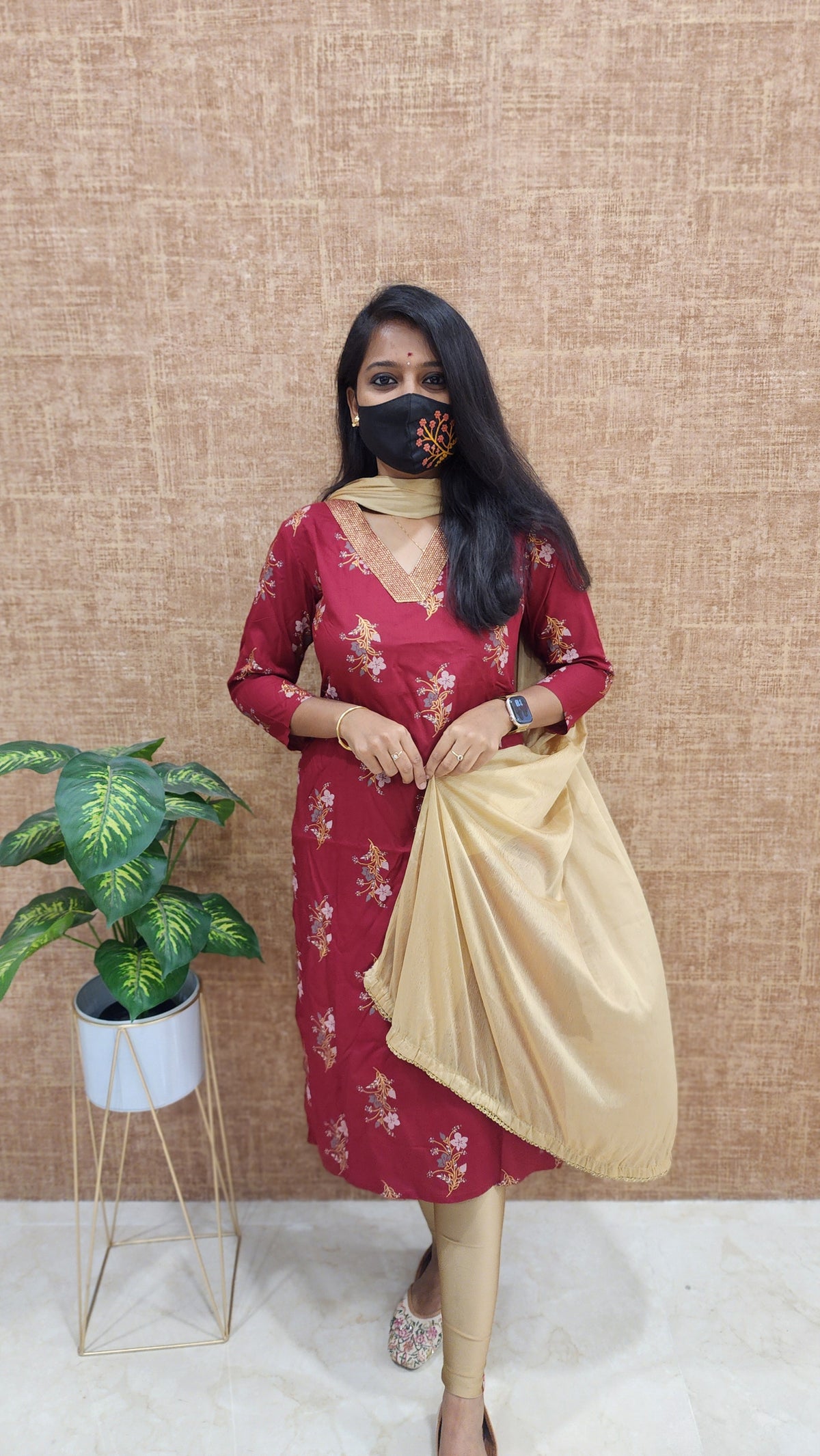 Office Wear - Embroidery (9386)