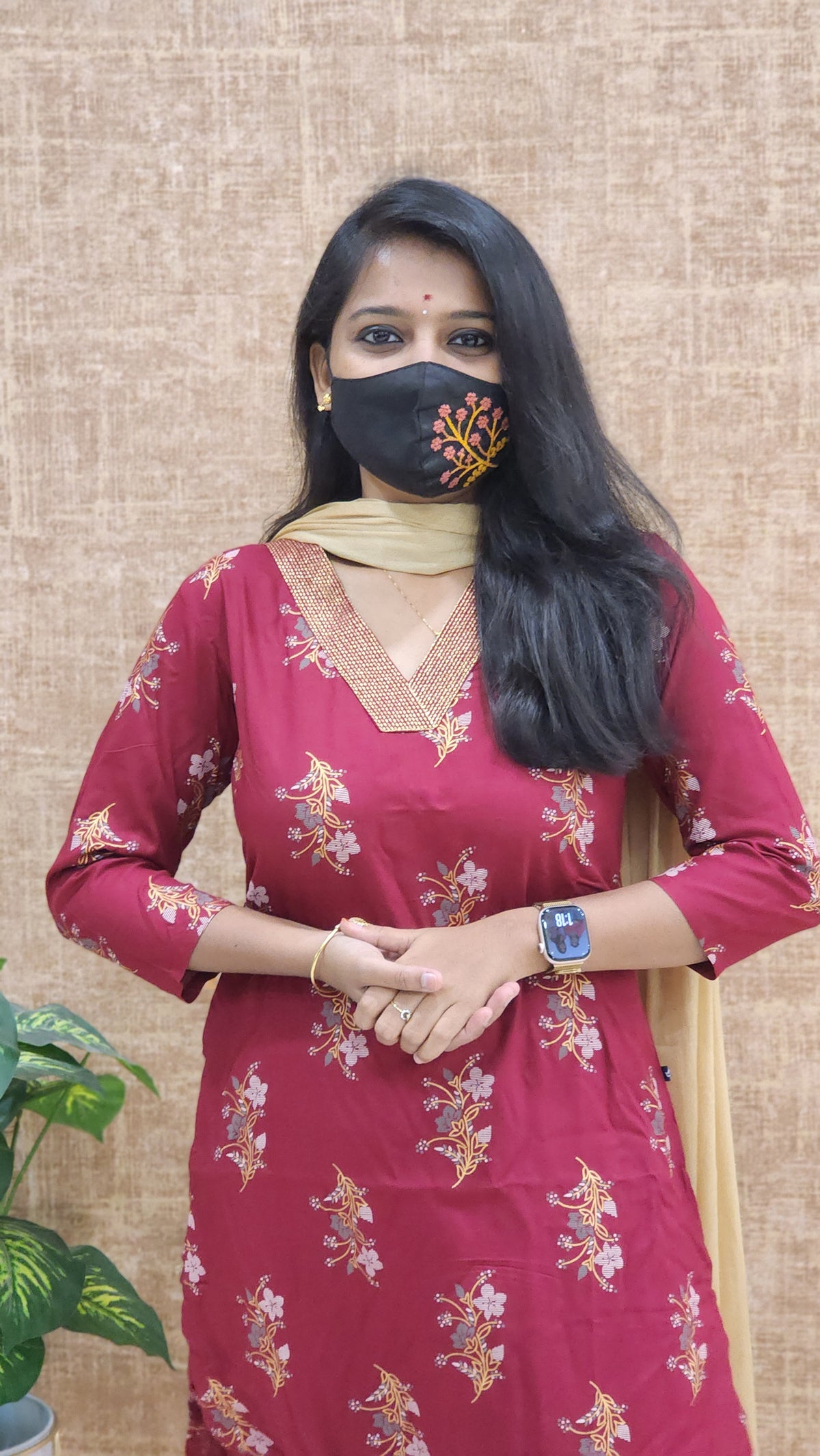 Office Wear - Embroidery (9386)