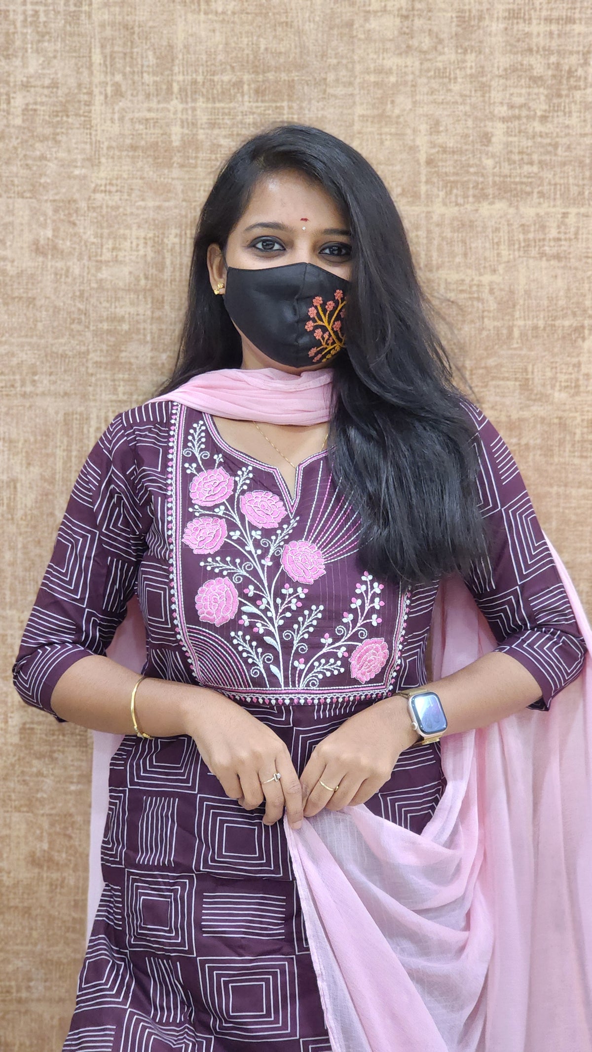 Office Wear - Embroidery (9388)