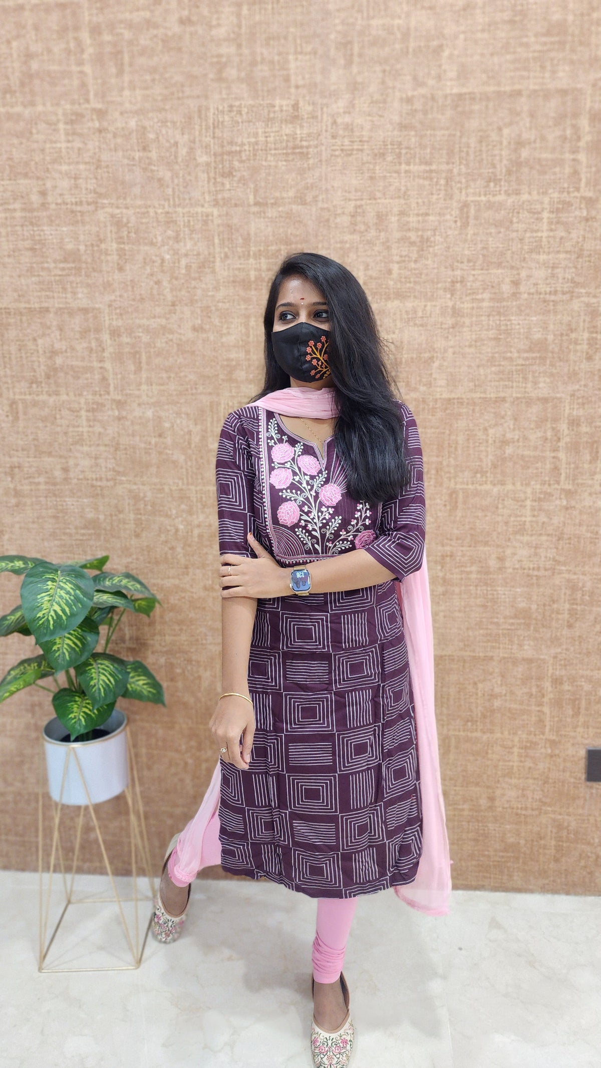 Office Wear - Embroidery (9388)