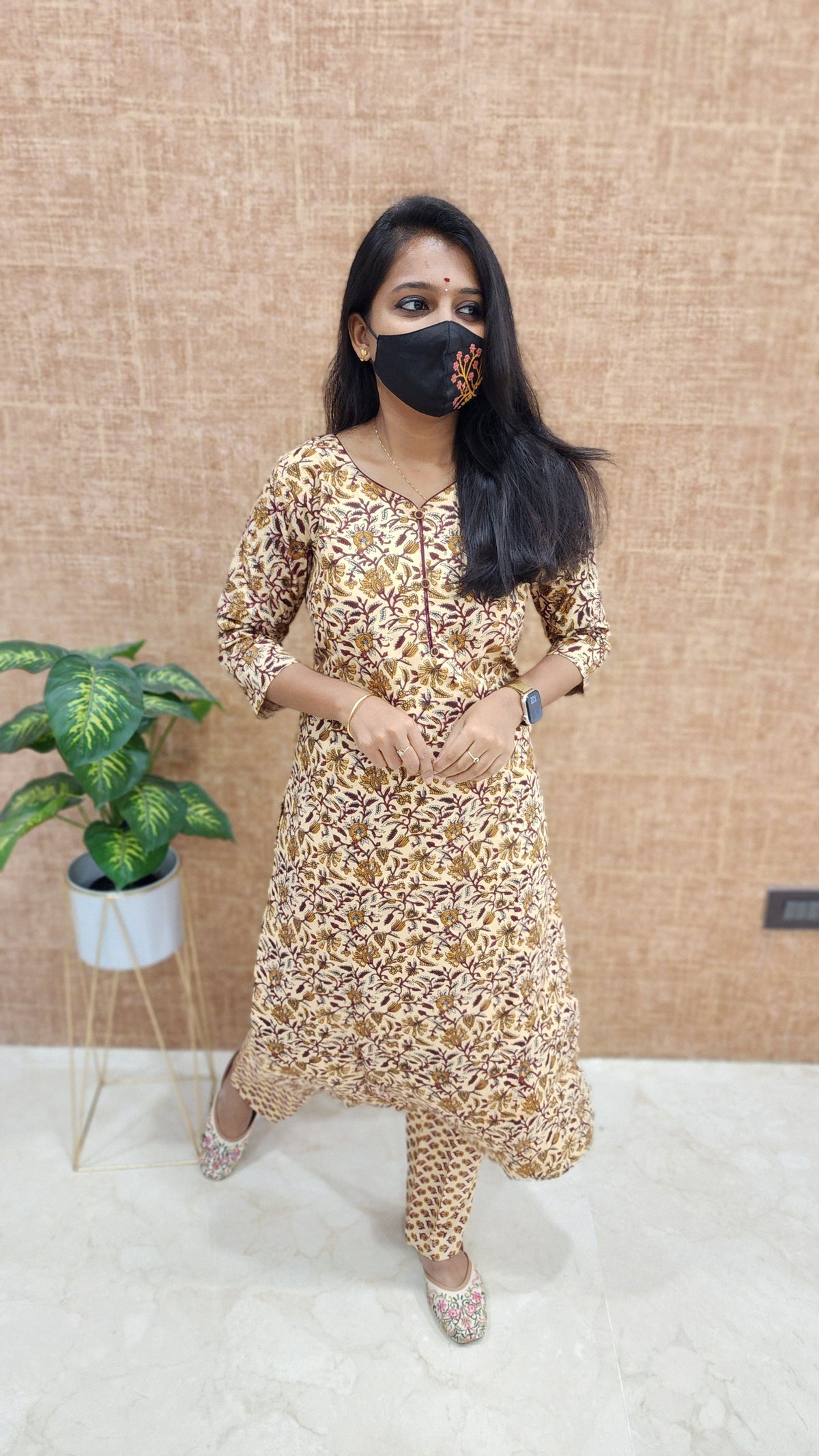 Cord set (pant & top) (9394)