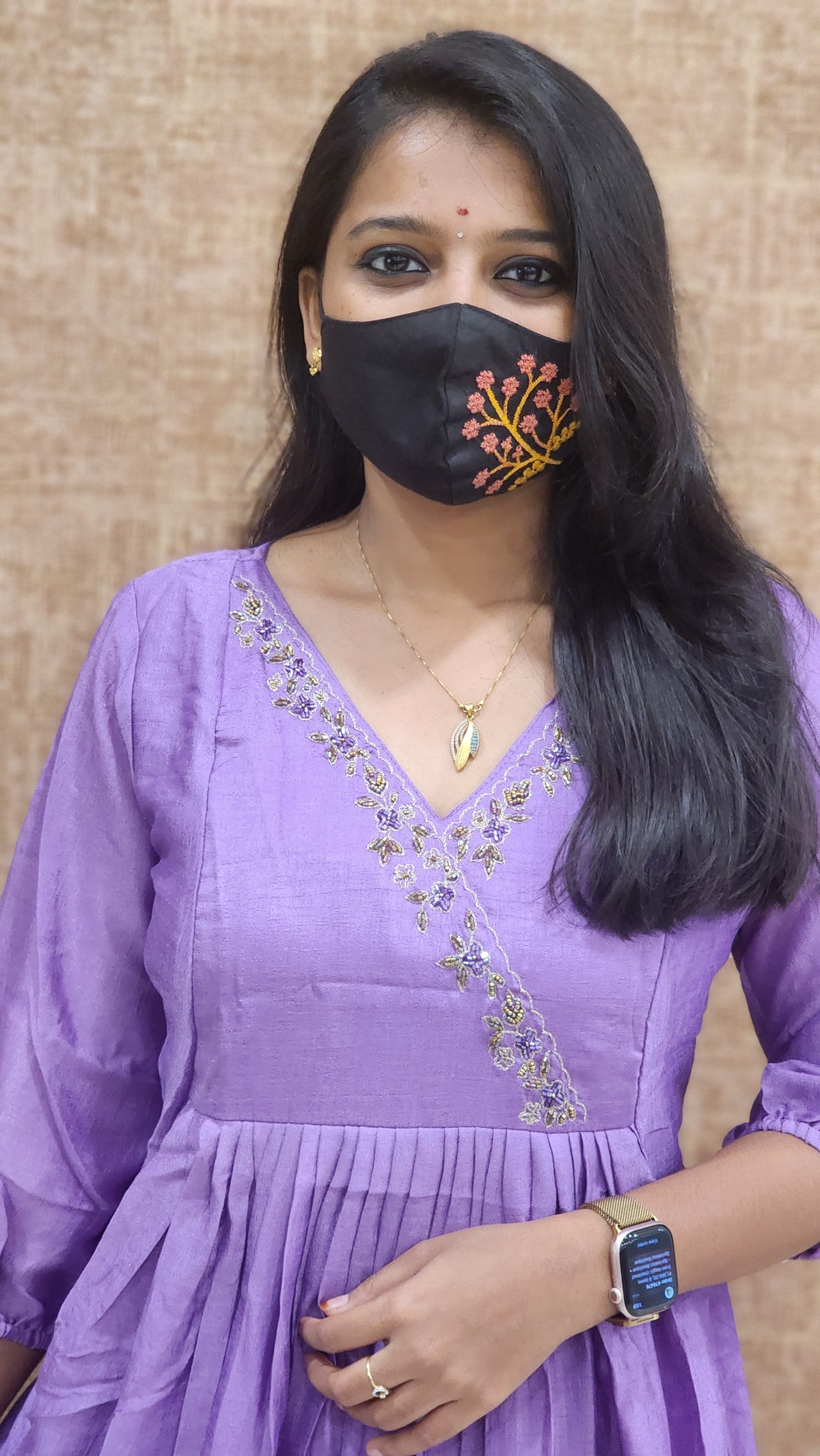 Indo-Western frock (9431)c