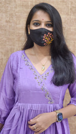 Indo-Western frock (9431)c