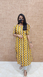 Jaipur A-Line cotton Kurti (9519)