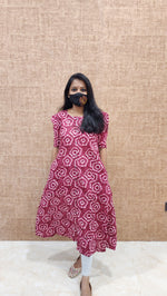 Jaipur A-Line cotton Kurti (9518)c