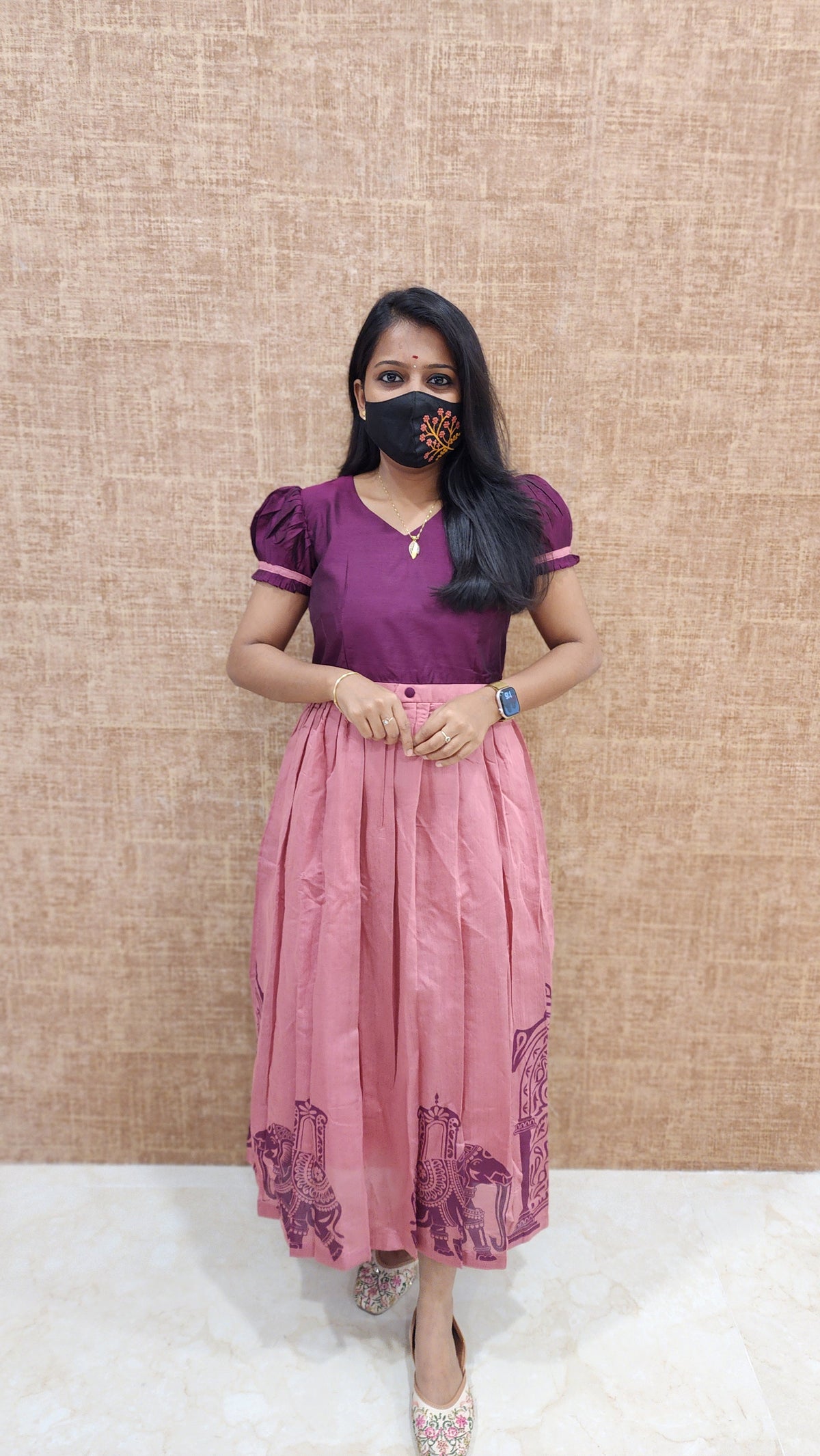 Indo-Western frock (9486)