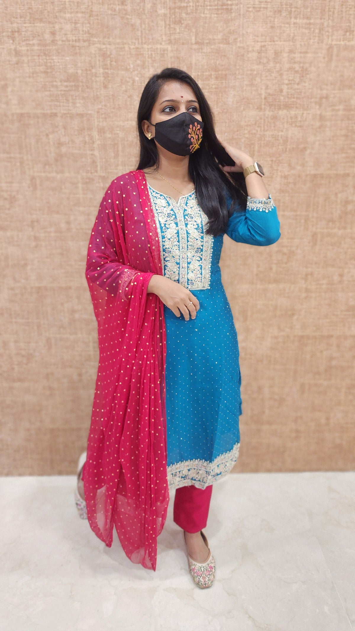 Ethnic Salwar Set (9521)c2