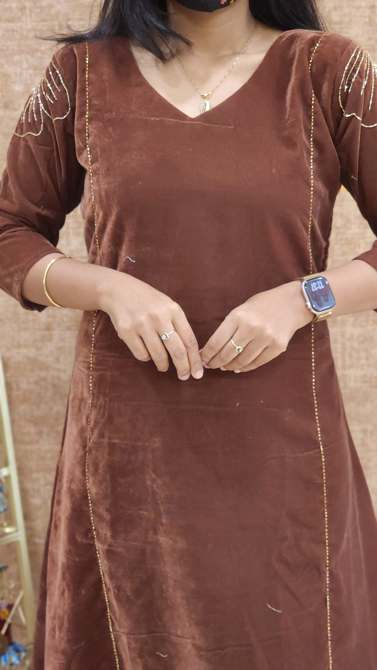 Ramzan special-Handwork Kurti (9531)