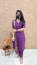 Handloom cotton Salwar Set (9539)