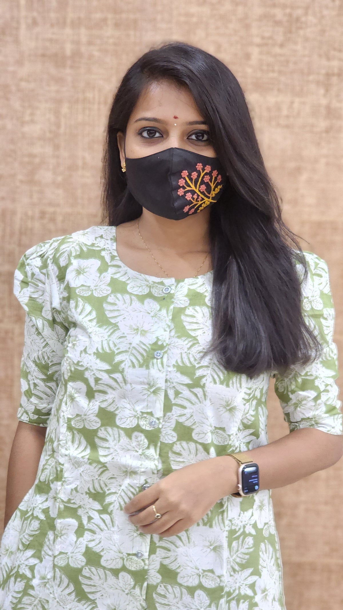 Jaipur A-Line cotton Kurti (9640)