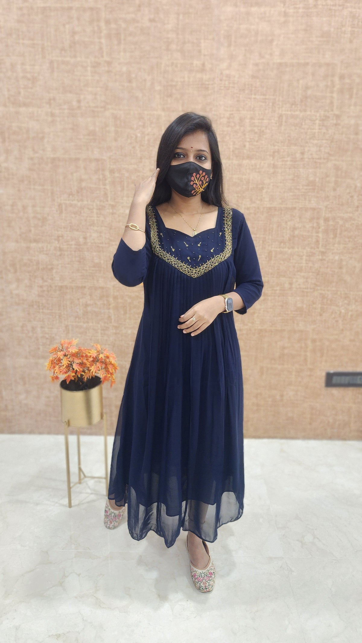 Festive sale -Handwork Kurti (9660)c
