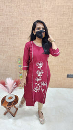 Hand embroidery kurti (9654)c3