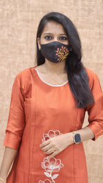 Hand embroidery kurti(9655)
