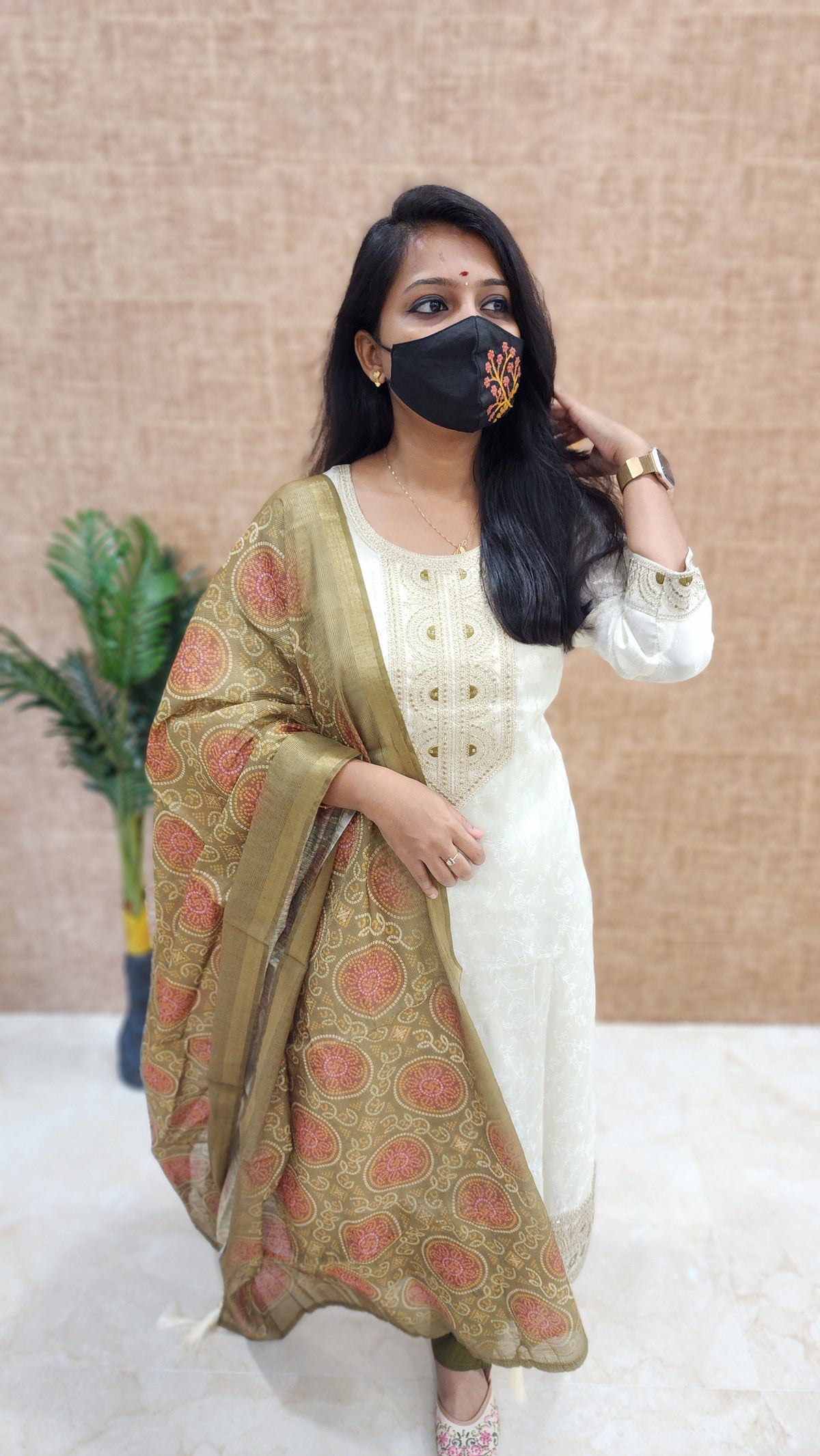 Ethnic Salwar Set (9734)c