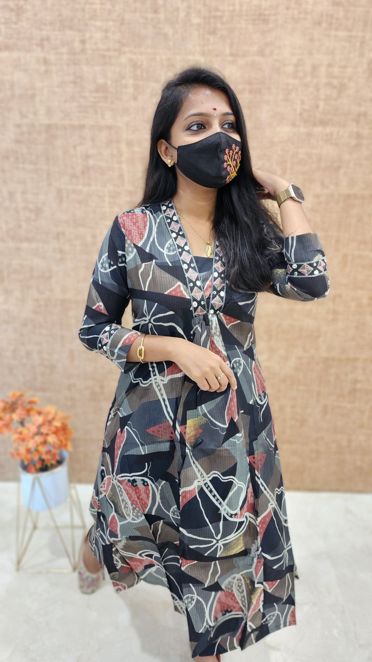 Cord set (Pant & Top) (9784)c2