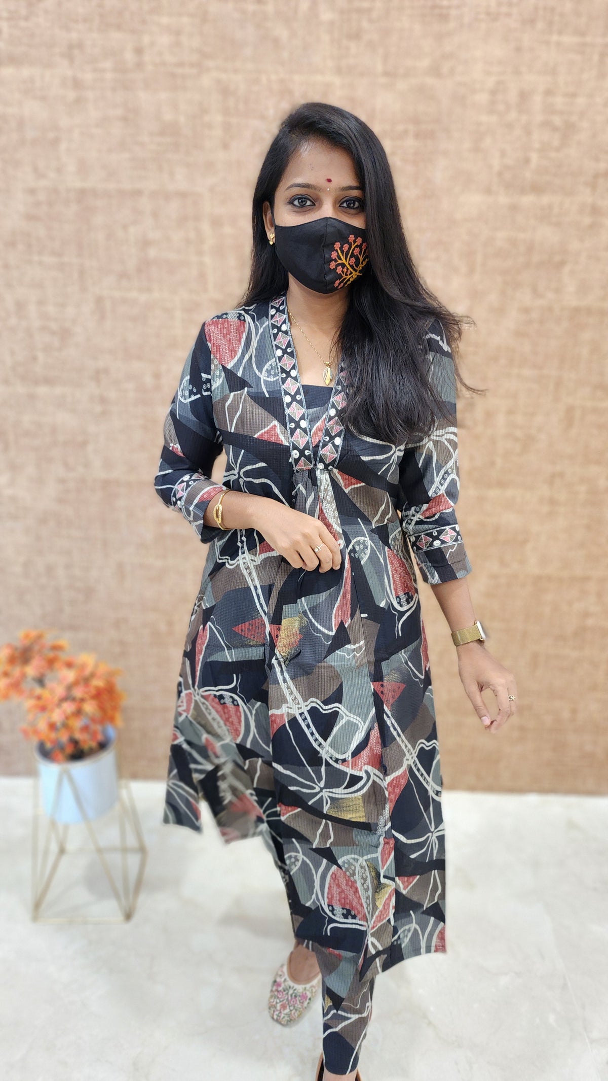 Cord set (Pant & Top) (9784)c2