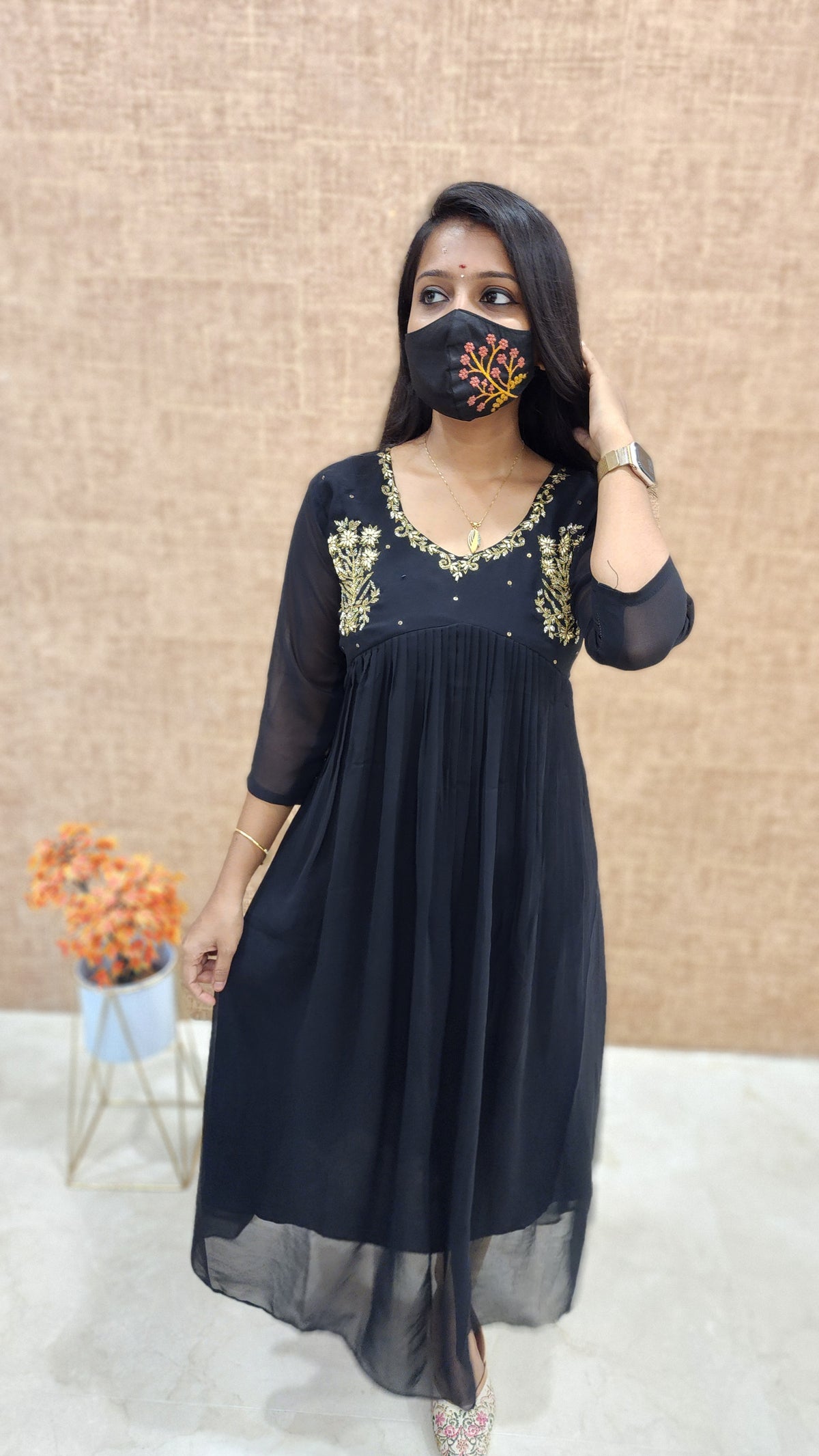 Festive sale-Aliya cut kurti (9713)