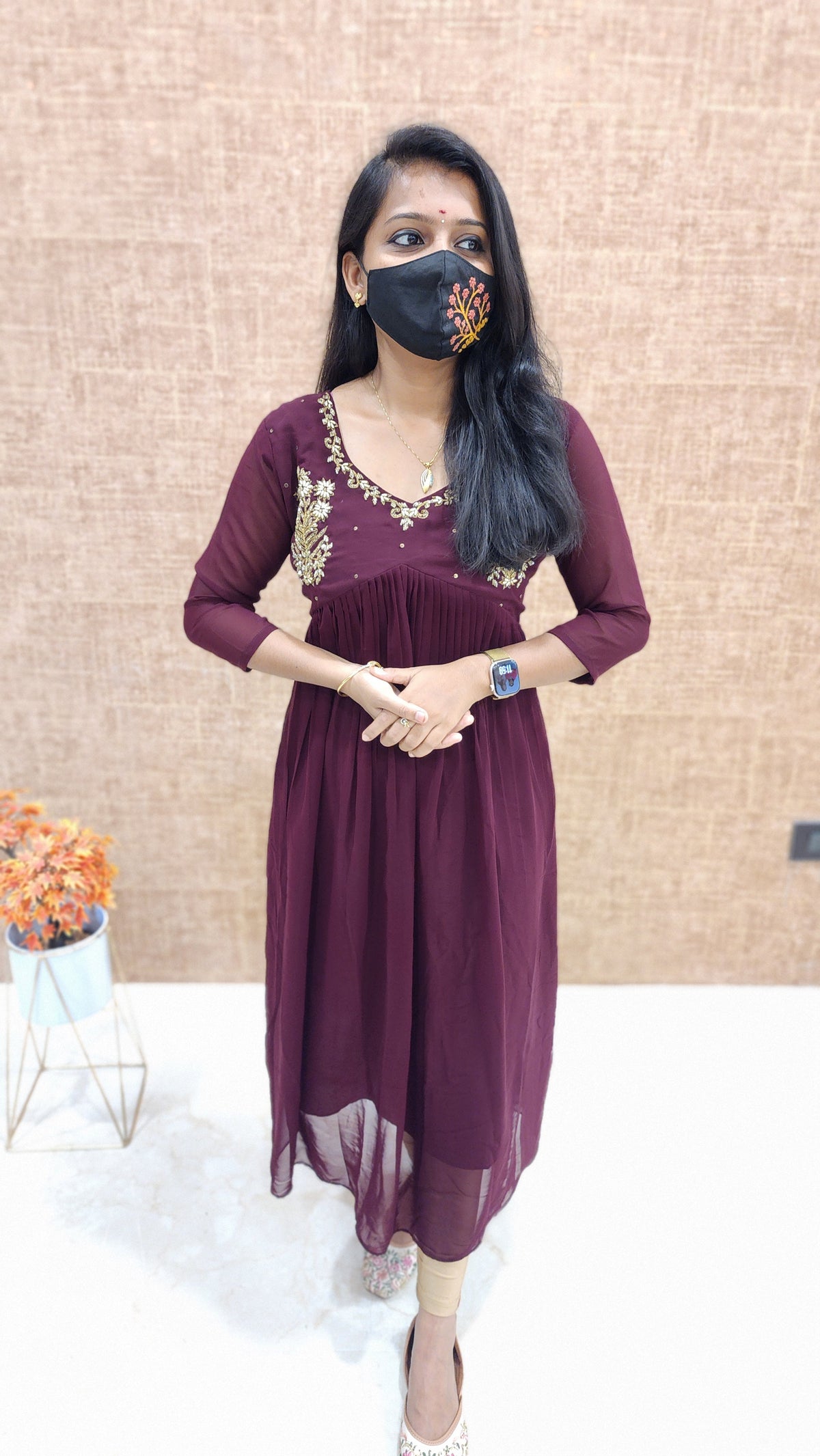 Festive sale-Aliya cut kurti (9714)