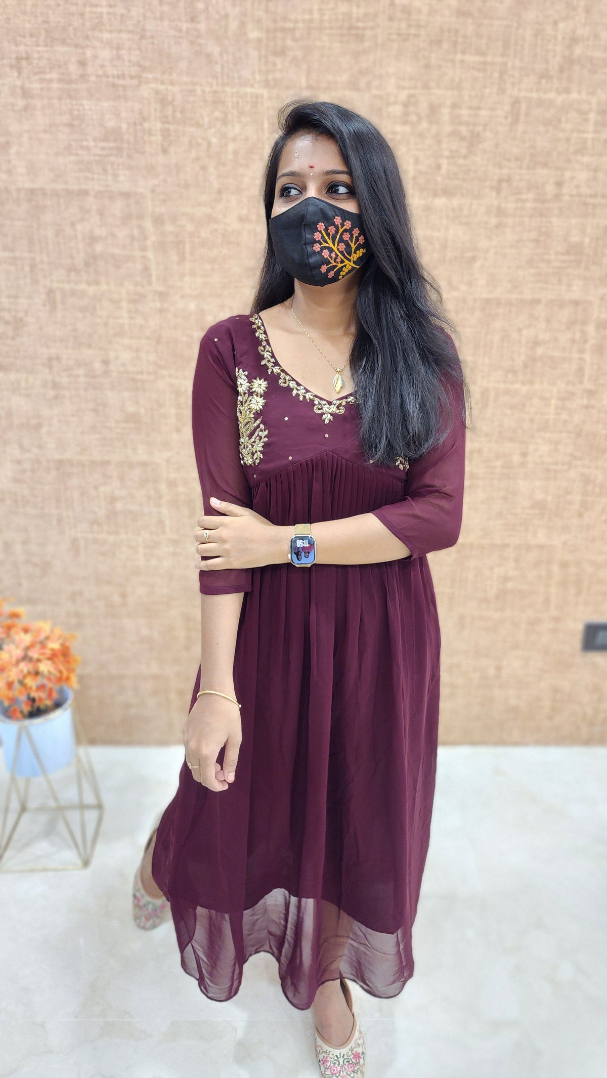 Festive sale-Aliya cut kurti (9714)