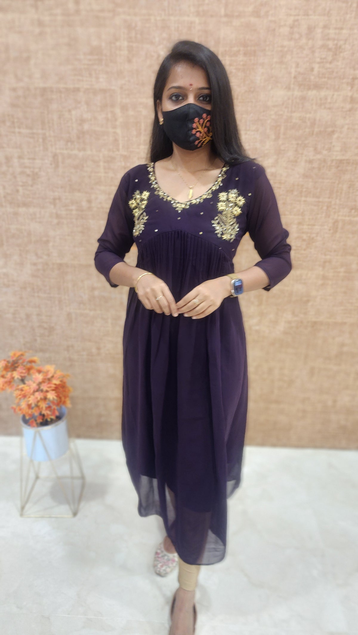 Festive sale-Aliya cut kurti (9715)