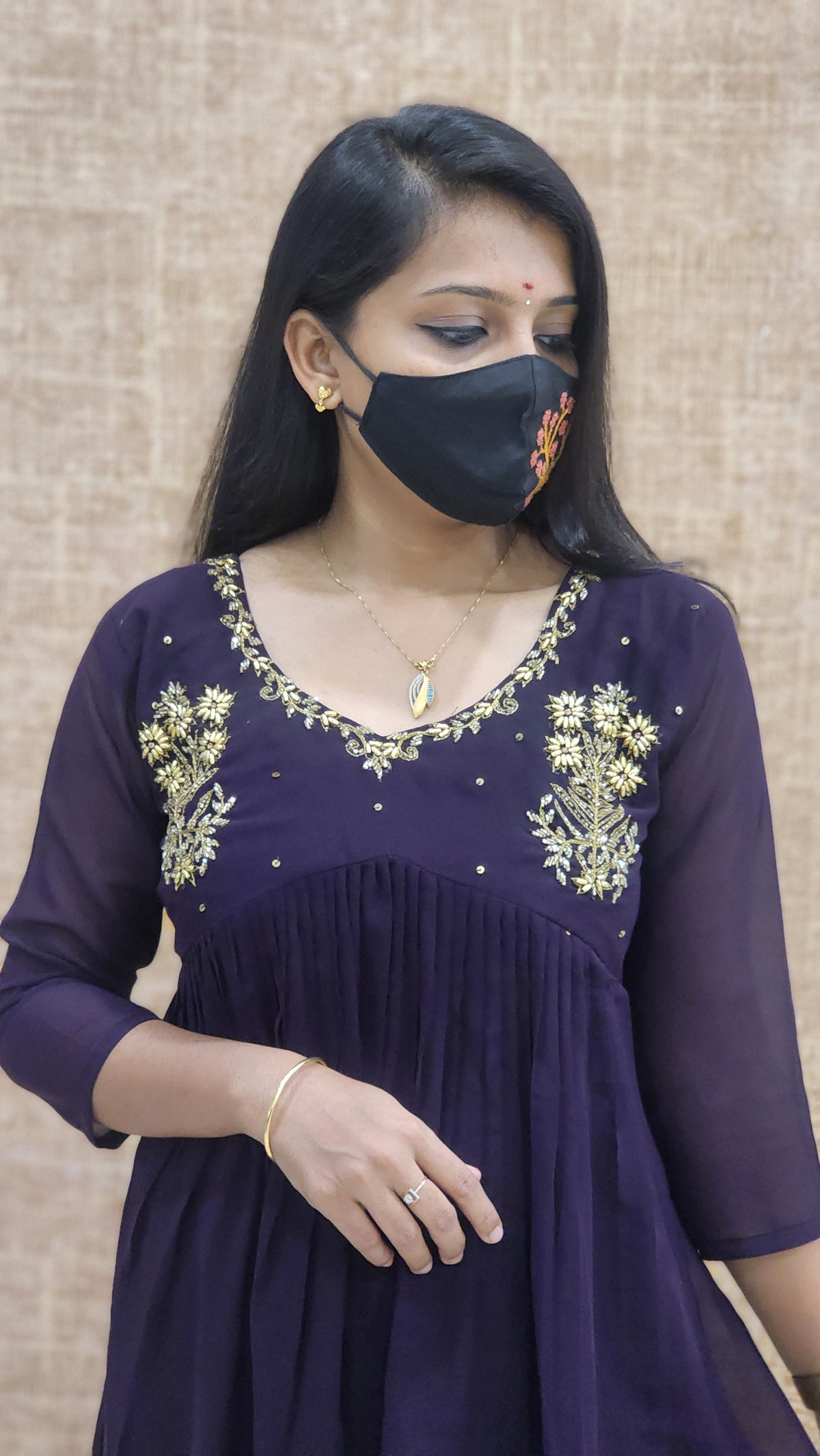 Festive sale-Aliya cut kurti (9715)