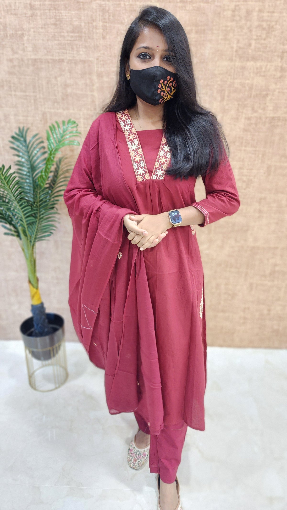 Cotton salwar set (9847)