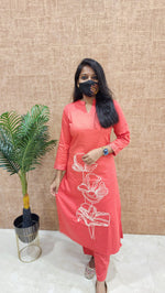 Cord set (Pant & Top) (9844)c