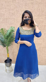 Festive sale -Handwork Kurti (9838)c
