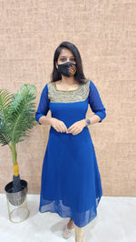 Festive sale -Handwork Kurti (9838)c