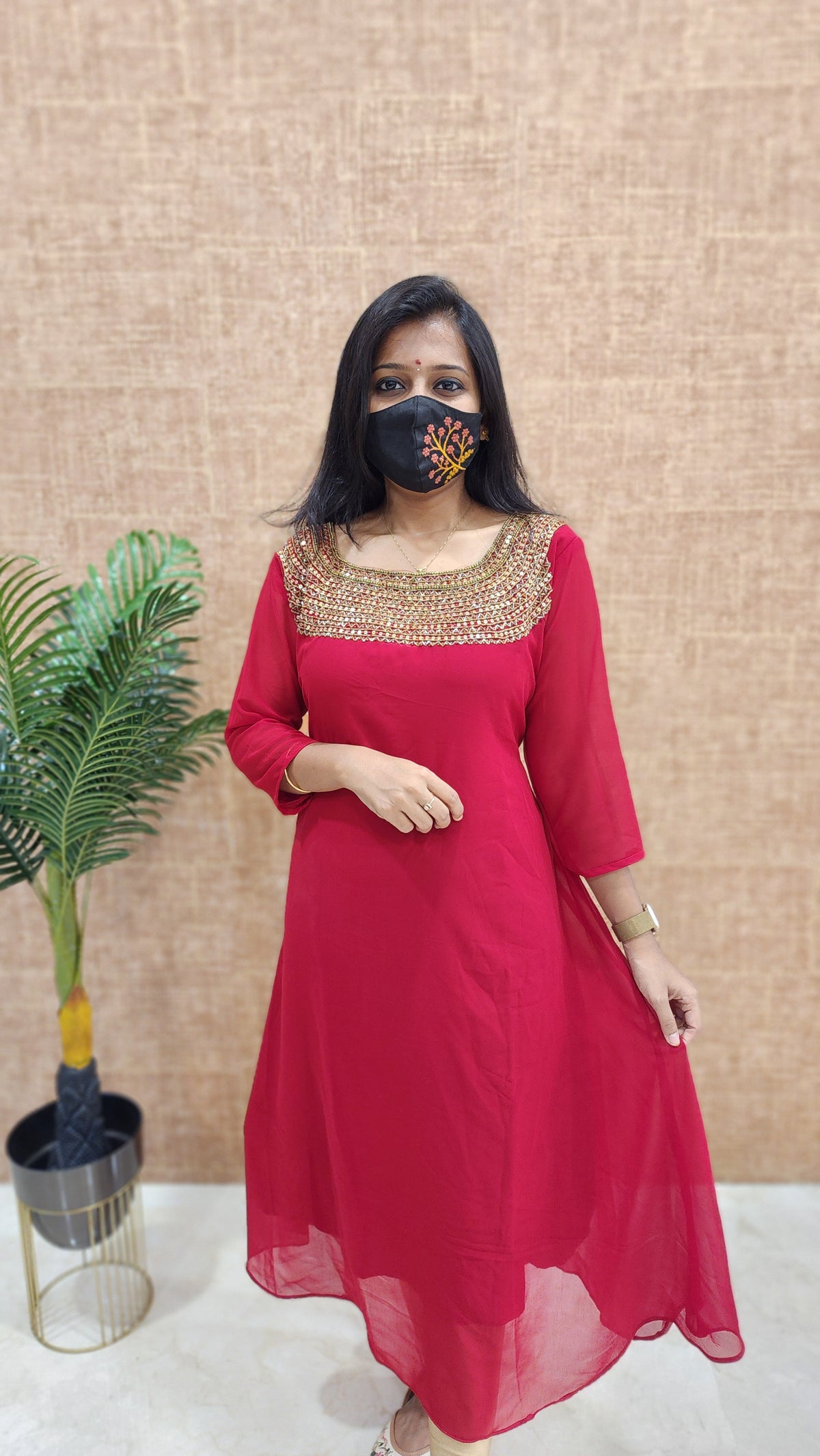 Festive sale -Handwork Kurti (9837)c4