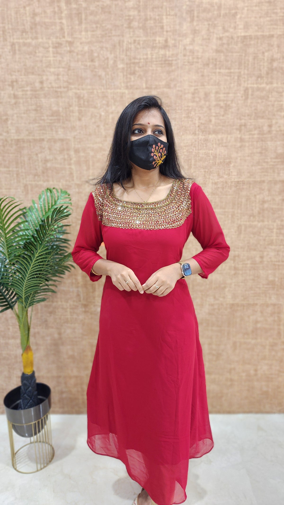 Festive sale -Handwork Kurti (9837)c4