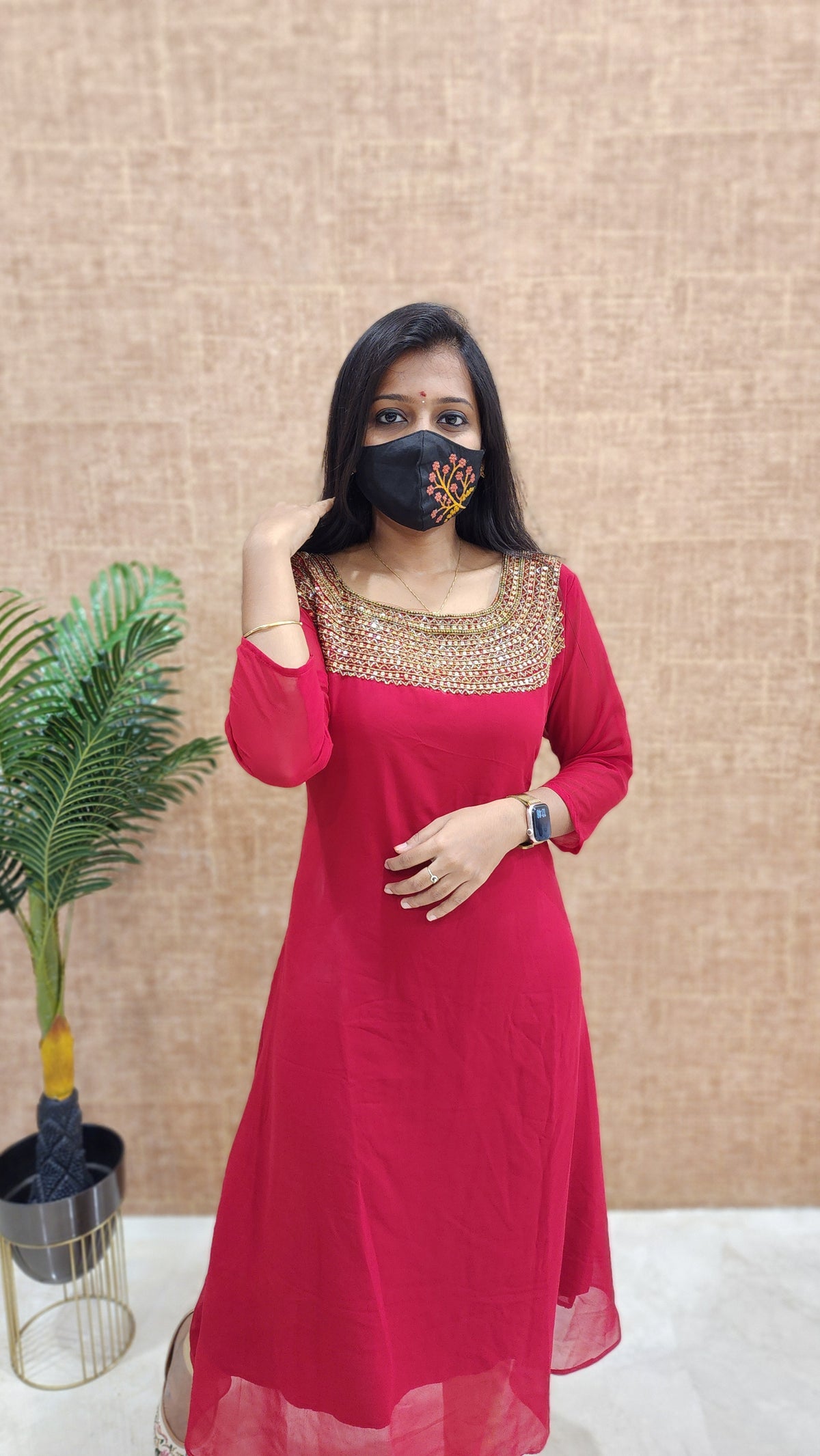 Festive sale -Handwork Kurti (9837)c4