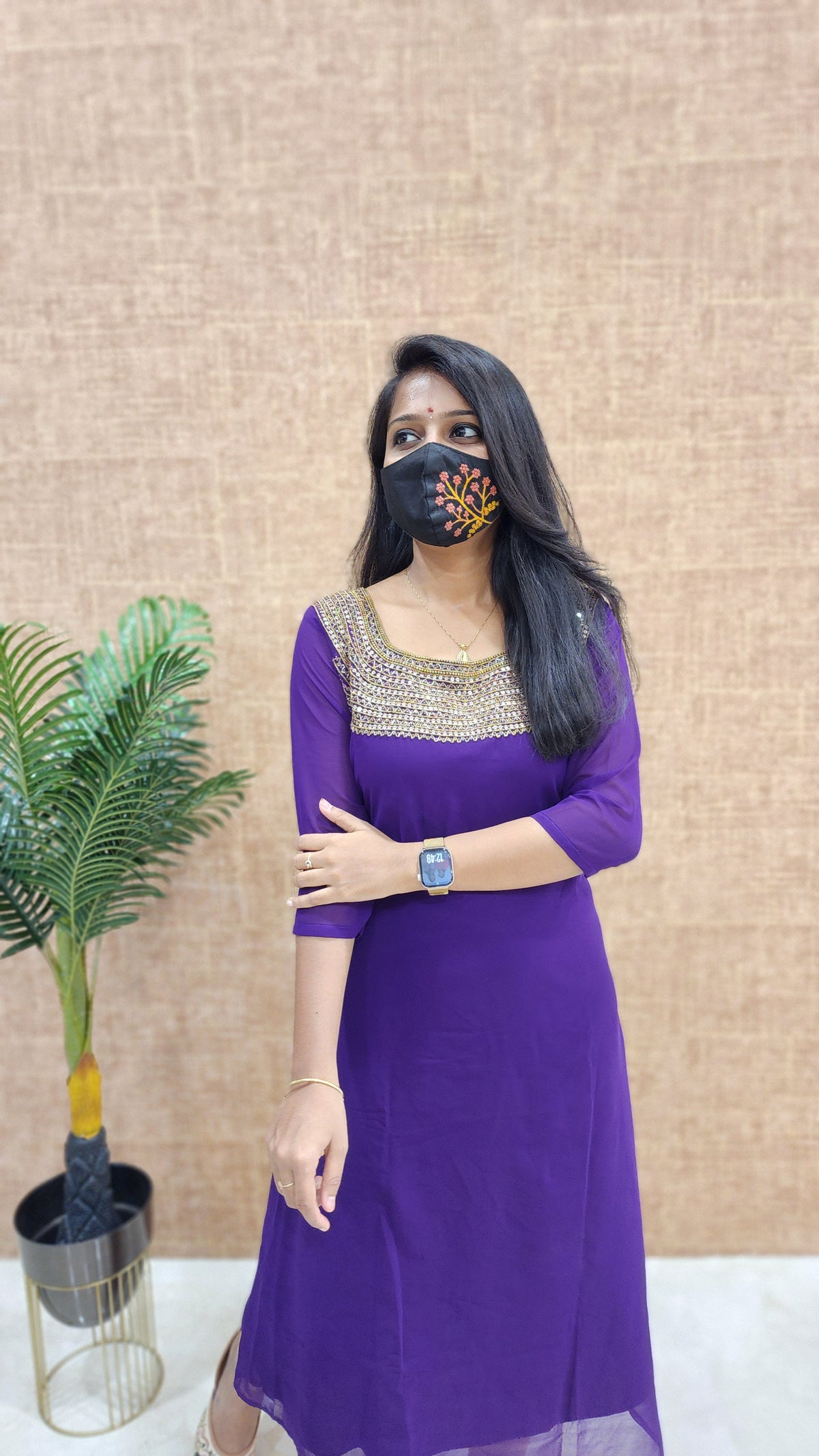 Festive sale -Handwork Kurti (9836)