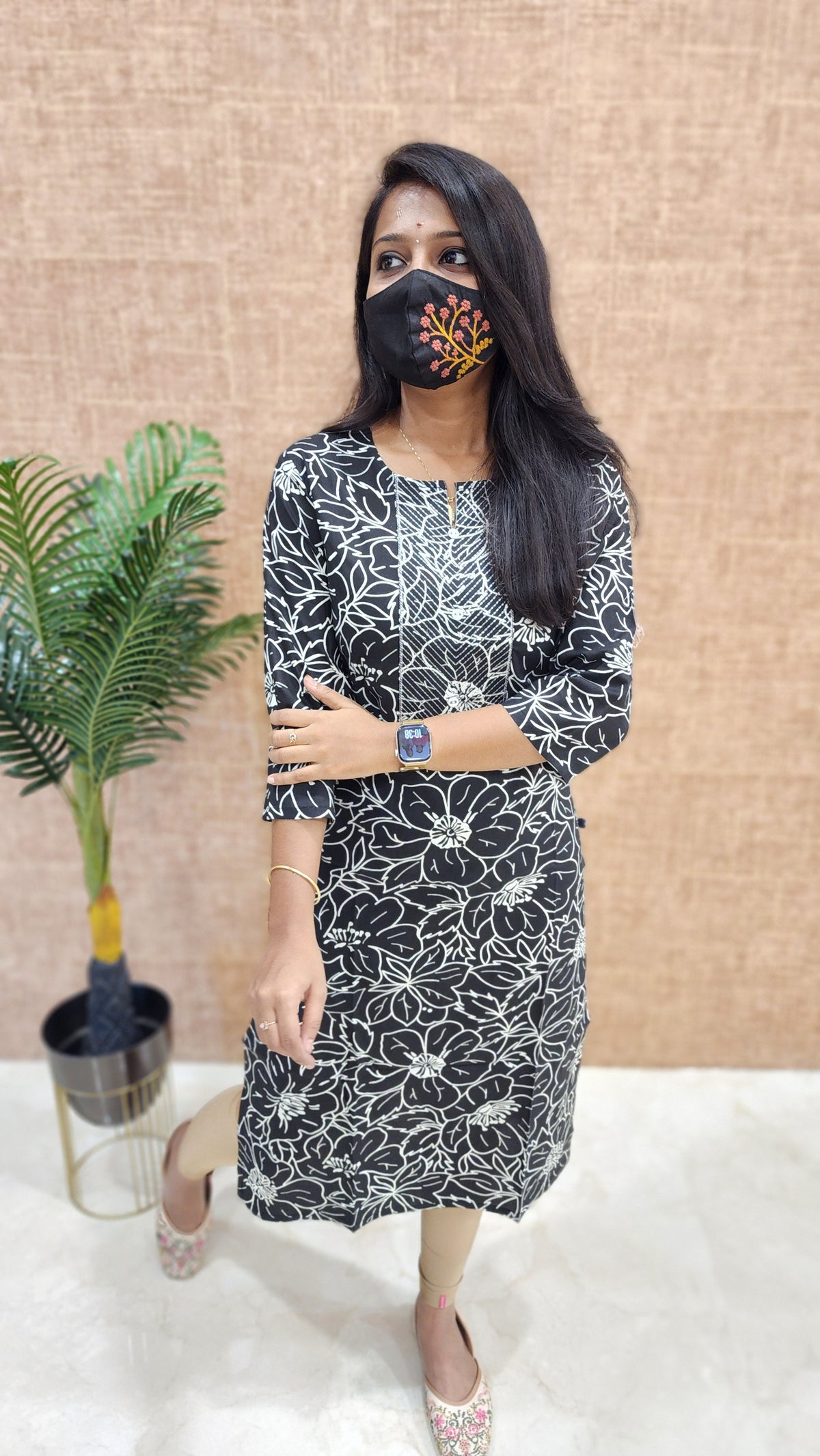 Office Wear - Embroidery(9850)c