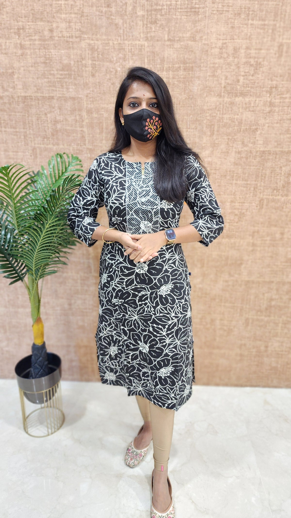 Office Wear - Embroidery(9850)c