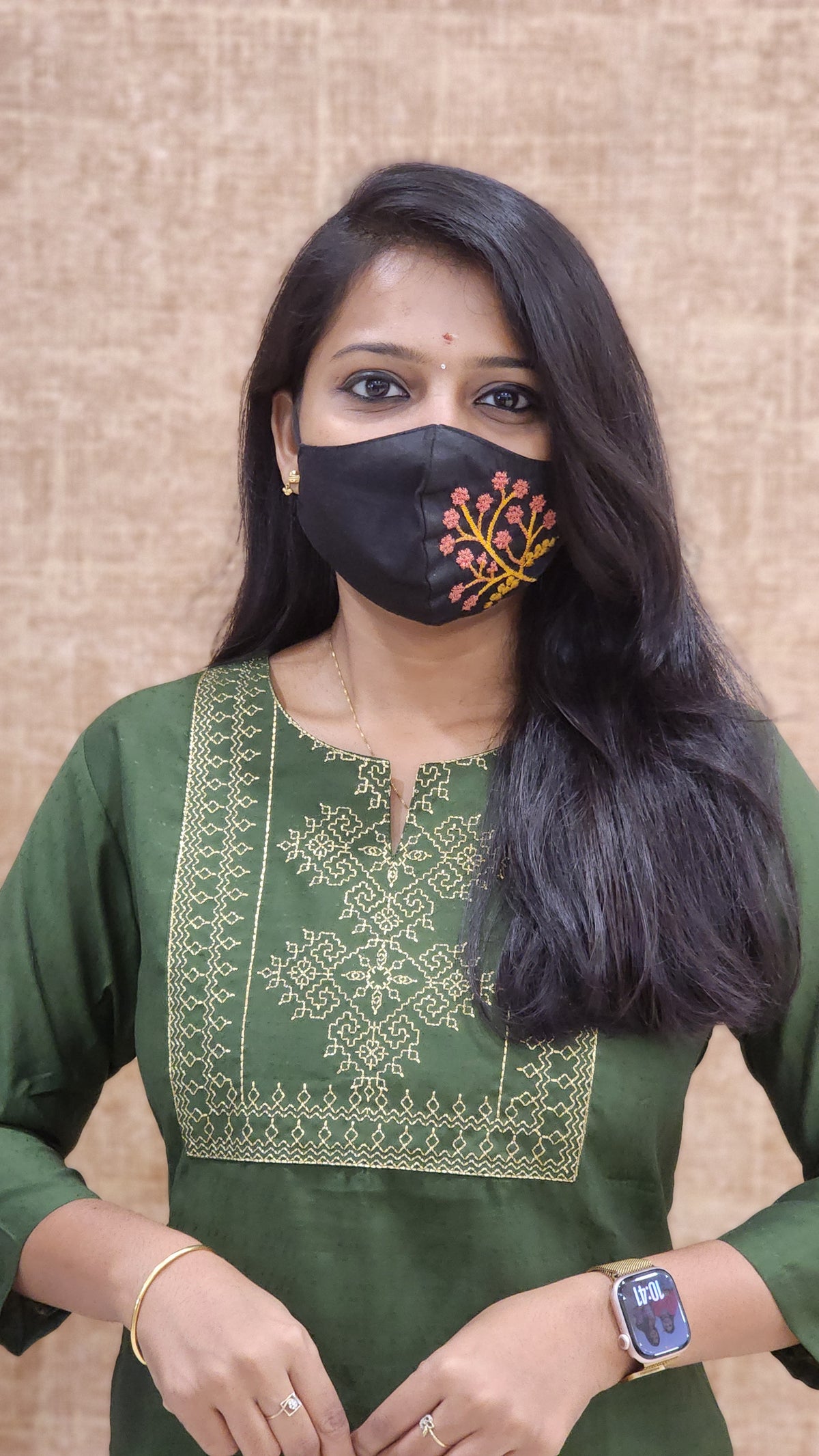 Office Wear - Embroidery(9852)