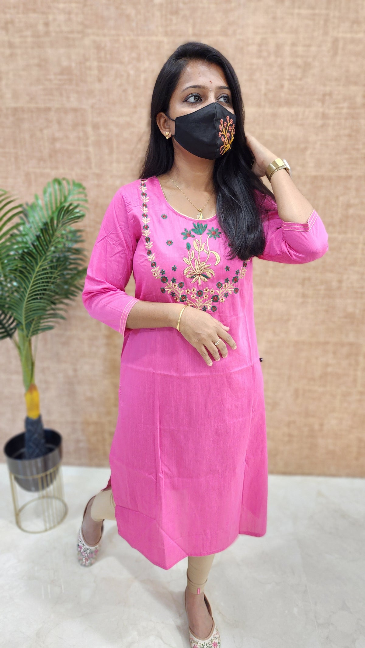 Office Wear - Embroidery(9854)