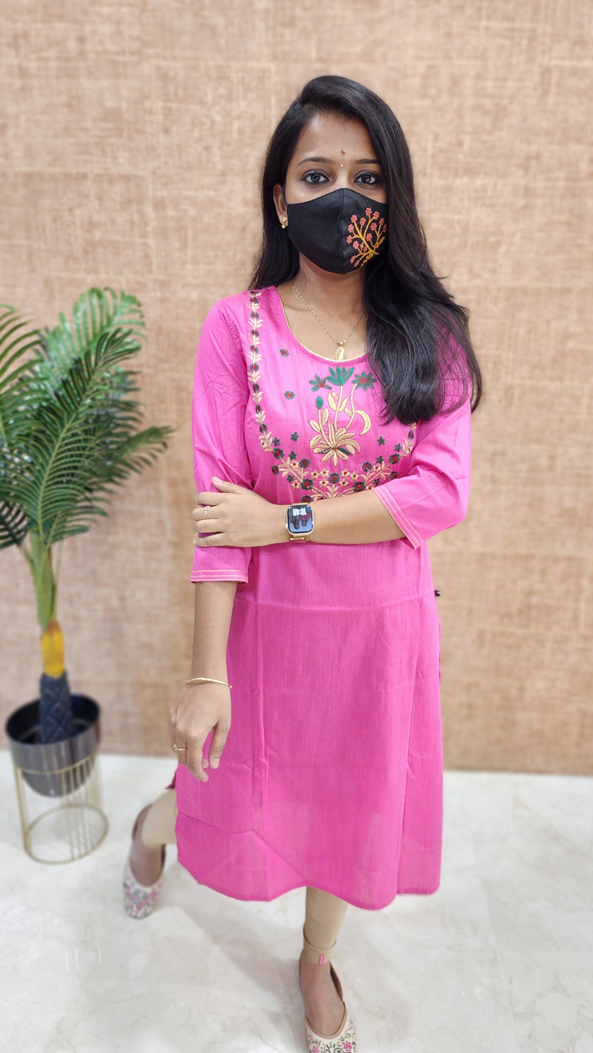 Office Wear - Embroidery(9854)